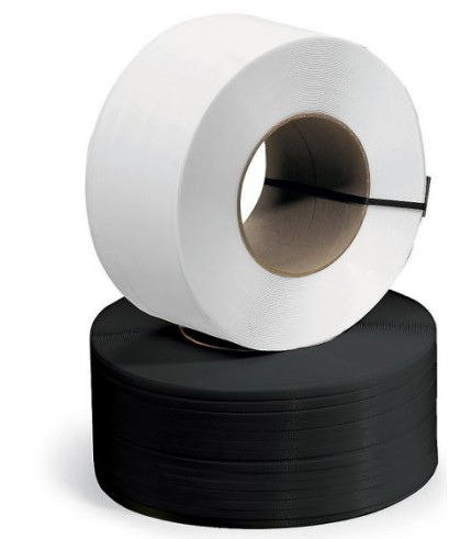 PP pakavimo juosta 12x0.55 balta